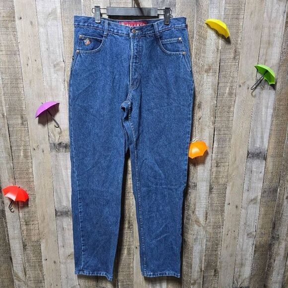 Posted Vintage 90s Relaxed Fit High Rise Mom Jeans - Picture 1 of 5